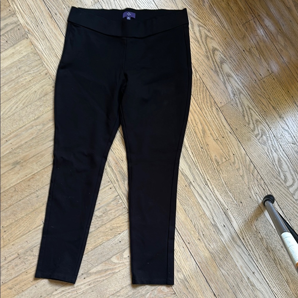 NYDJ Pull-On Black Leggings
